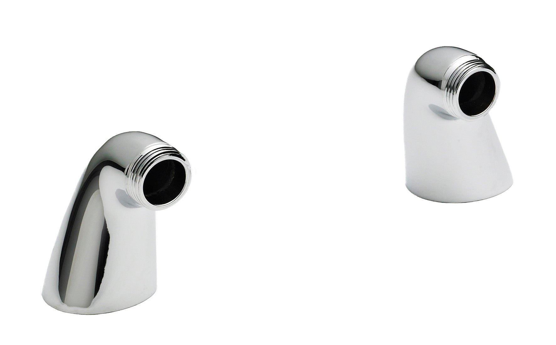 Nui Tap Extras Inlet Leg Contemporary Chrome Brass 55x45x85mm - JJ Building Materials