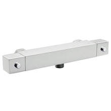 Nui Thermostatic Bar Valve Contemporary Chrome Brass ABS 32x257x40mm - JJ Building Materials