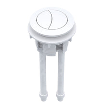 Nui Toilet Accessories Matt White Cistern Push Button Contemporary ABS 160x45x45mm - JJ Building Materials