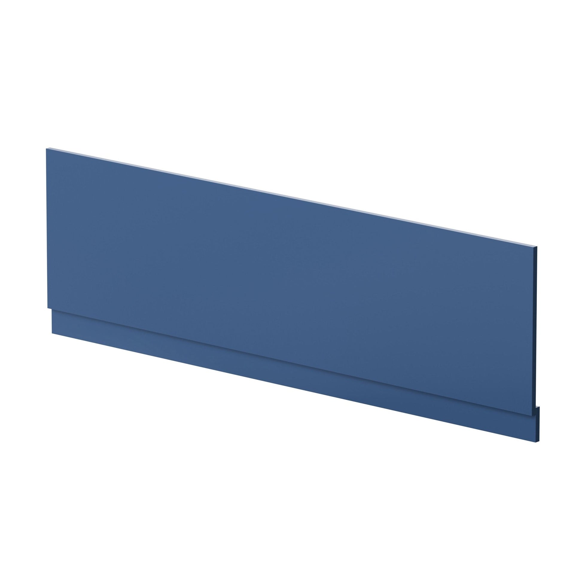 Nui Urban 1800mm Bath Front Panel Contemporary Satin Blue MDF Painted Matt 560x1795x36mm - JJ Building Materials