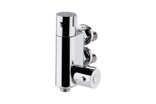 Nui Vertical Thermostatic Bar Valve Contemporary Chrome Brass ABS 45x90x185mm - JJ Building Materials