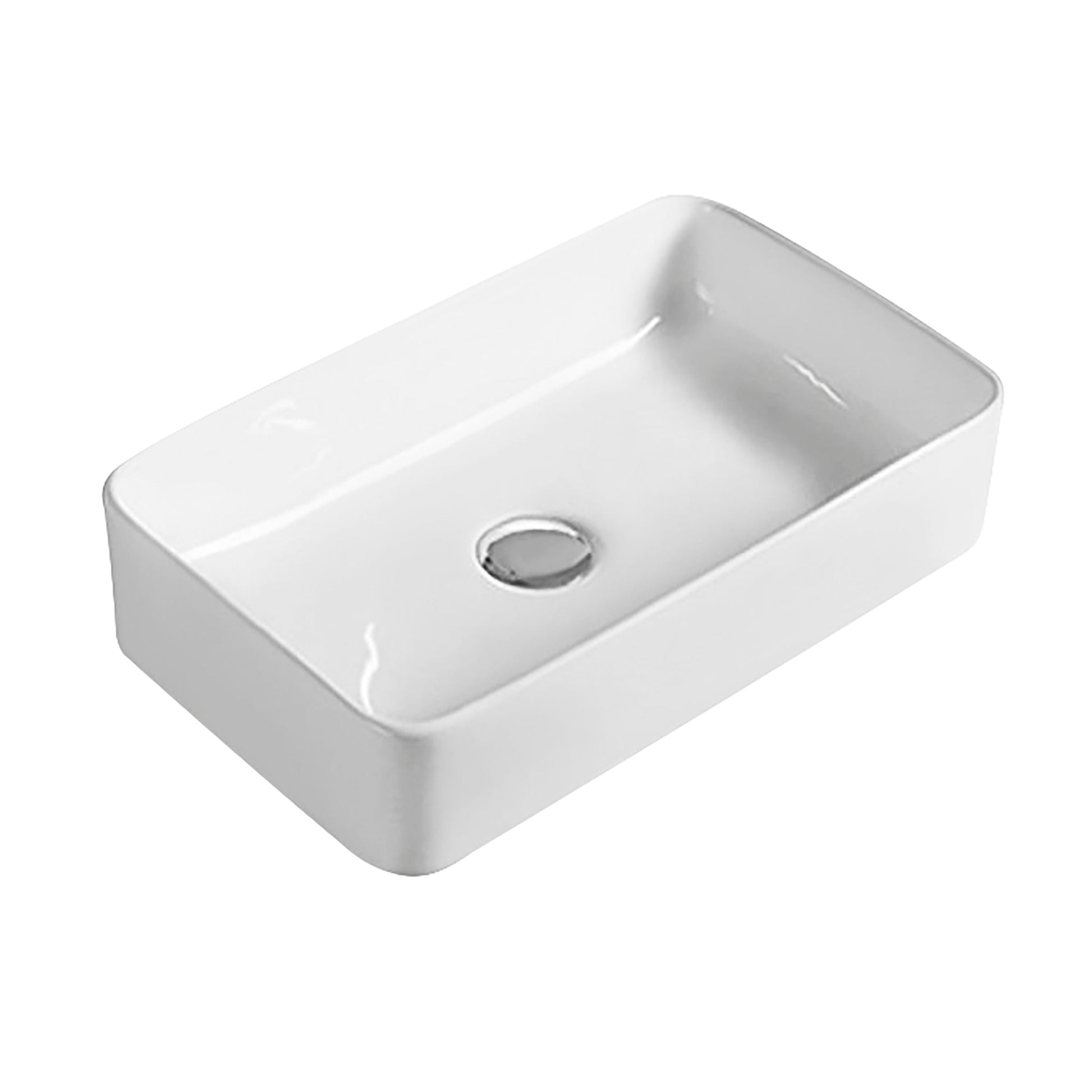 Nui Vessels Vessel Contemporary White Vitreous China 120x465x235mm - JJ Building Materials