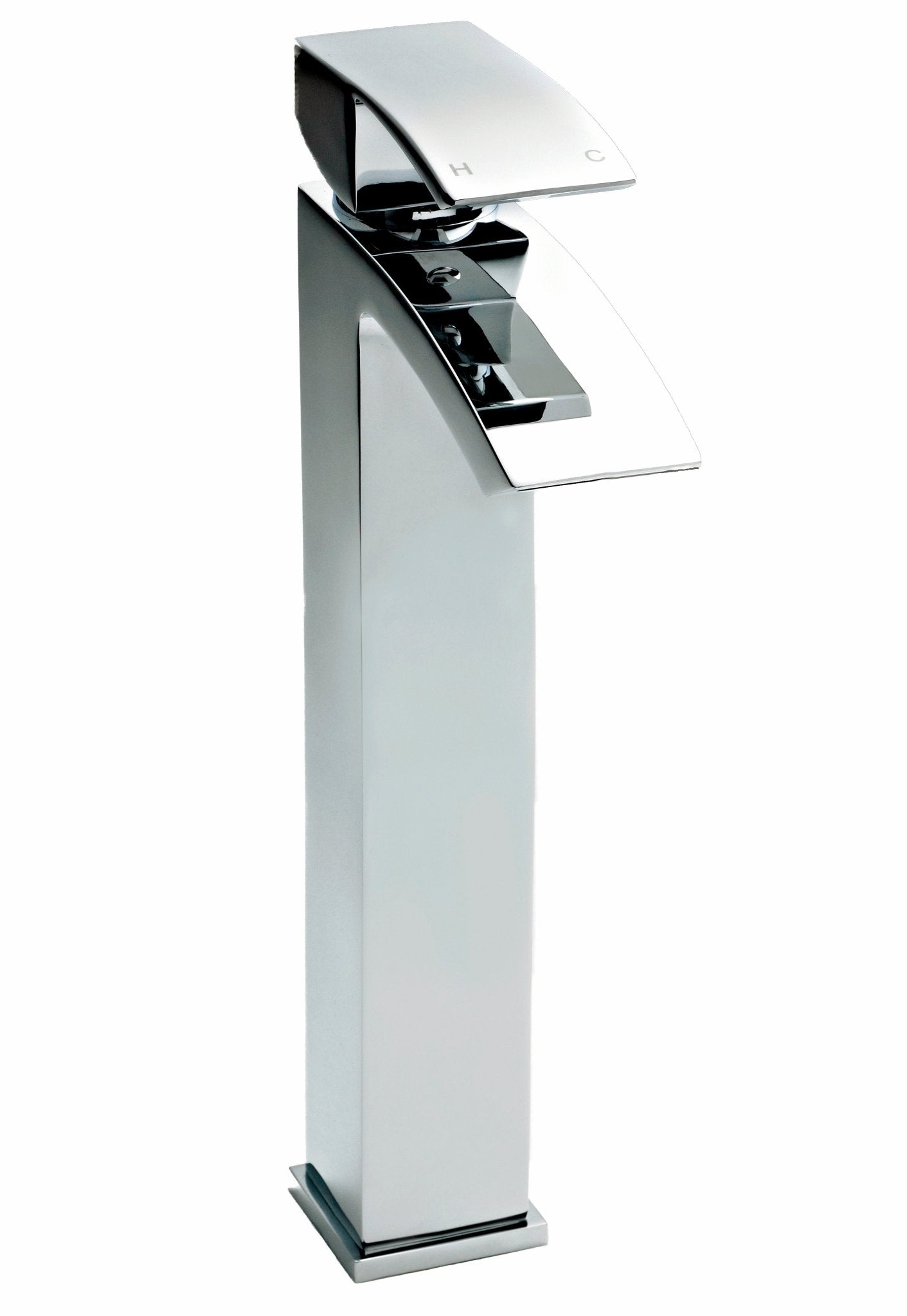 Nui Vibe High Rise Mixer Contemporary Chrome Brass,plastic 307x52x139mm - JJ Building Materials