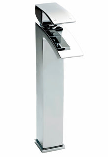 Nui Vibe High Rise Mixer Contemporary Chrome Brass,plastic 307x52x139mm - JJ Building Materials