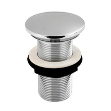 Nui Wastes Free Running Basin Waste Contemporary Chrome Brass 82x70x70mm - JJ Building Materials