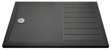 Nui Wetroom Trays Rectangular Walk - in Shower Tray 1700 X 700 Contemporary Grey Slate Acrylic Capped ABS Caco3 And Pu - JJ Building Materials