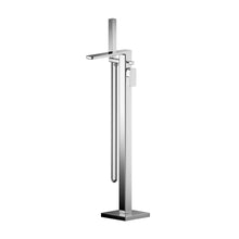 Nui Windon Freestanding Bath Shower Mixer Contemporary Chrome Brass ABS,plastic 880x180x357mm - JJ Building Materials