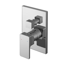 Nui Windon Manual Shower Valve With Diverter Contemporary Chrome Brass ABS 180x115x110mm - JJ Building Materials