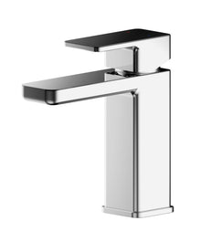 Nui Windon Mono Basin Mixer With Push Button Waste Contemporary Chrome Brass,plastic 160x50x152mm - JJ Building Materials