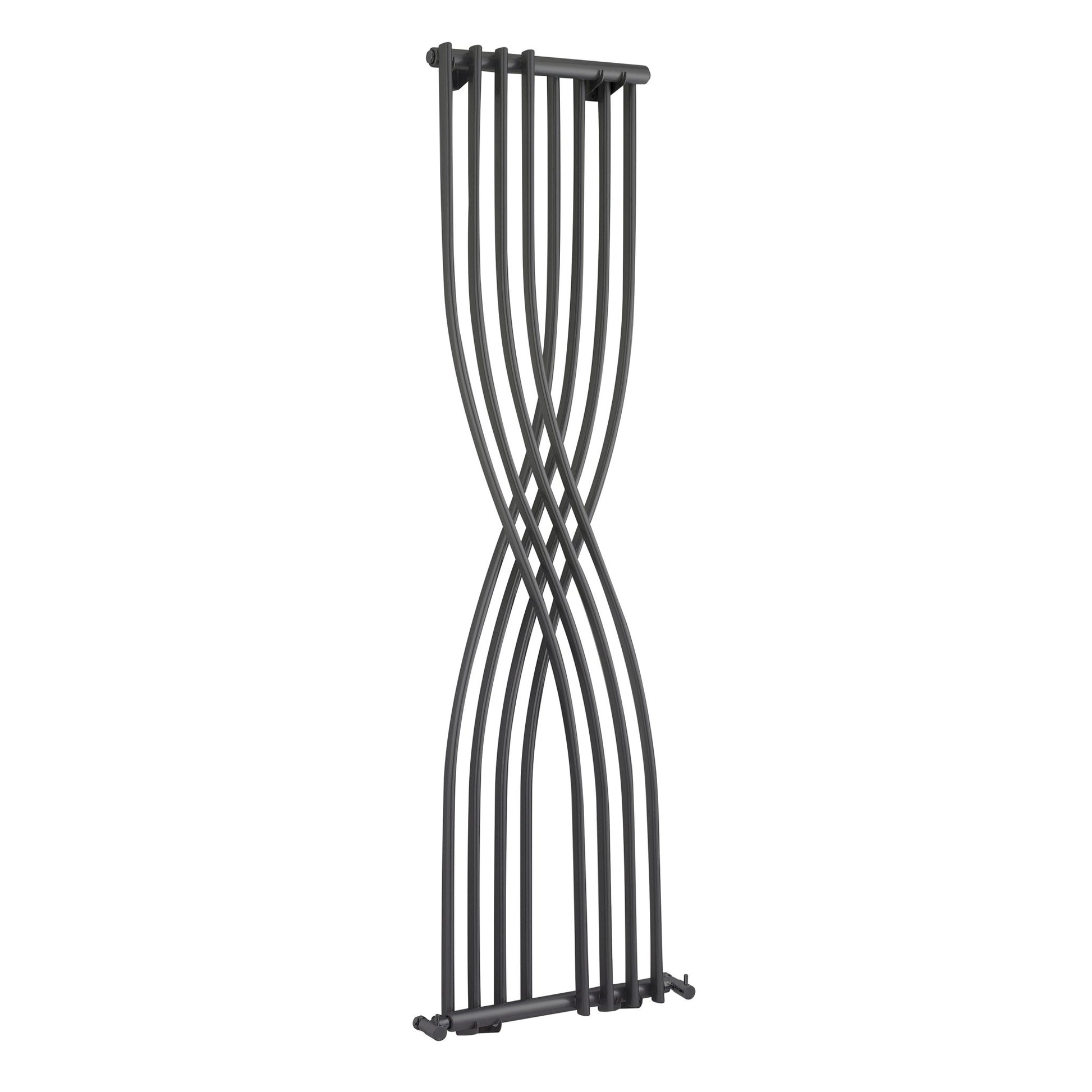 Nui Xcite Designer Radiator Contemporary Anthracite Steel 1775x450x90mm - JJ Building Materials