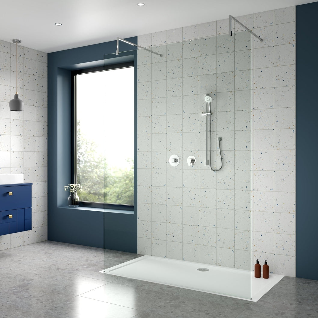 Nuie 1 Outlet Bundle Arvan Contemporary Chrome Brass ABS - SBR126ST1 - JJ Building Materials