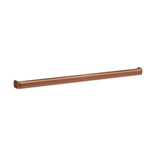 Nuie 328mm D Handle (320mm Centres) Contemporary Brushed Bronze Aluminium 20x328x16mm - JJ Building Materials
