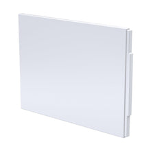 Nuie Acrylic End Panel (700mm) Contemporary European White 510x700x25mm - JJ Building Materials