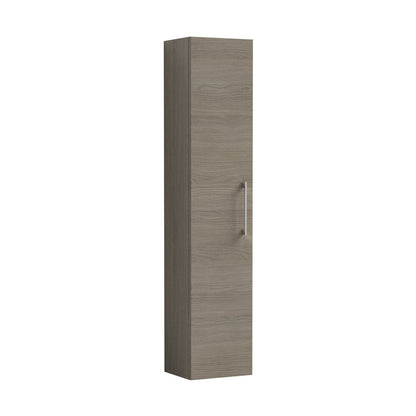 Nuie Arno 300mm Tall Unit (1 Door) Contemporary Solace Oak MFC Textured Woodgrain 1435x300x260mm - JJ Building Materials