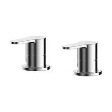 Nuie Arvan 3/4" Side Valves Contemporary Chrome Brass 54x35x75mm - JJ Building Materials