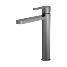 Nuie Arvan High-rise Mono Basin Mixer (no Waste) Contemporary Brushed Pewter Brass,plastic 290x52x187mm - JJ Building Materials