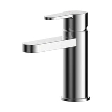 Nuie Arvan Mini Basin Mixer With Push Button Waste Contemporary Chrome Brass,plastic 140x45x125mm - JJ Building Materials