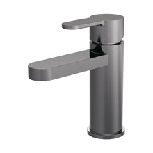 Nuie Arvan Mono Basin Mixer With Push Button Waste Contemporary Brushed Pewter Brass,plastic 160x52x147mm - JJ Building Materials