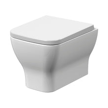 Nuie Ava Wall Hung Pan & Sc Seat Contemporary White Vitreous China 364x363x486mm - JJ Building Materials