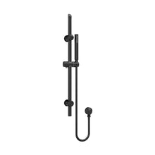 Nuie Aztec Slide Rail Kit Contemporary Matt Black Brass ABS 740x140x76mm - JJ Building Materials