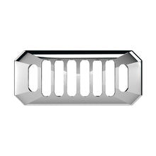 Nuie Basin Accessories Carlton Chrome Overflow Cover Contemporary Brass ABS 26x50x10mm - JJ Building Materials