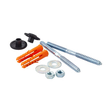 Nuie Basin Fixing Bolts (pair) Contemporary Chrome Stainless Steel - JJ Building Materials