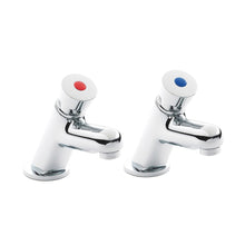 Nuie Basin Taps Contemporary Chrome Brass 121x48x136mm - JJ Building Materials