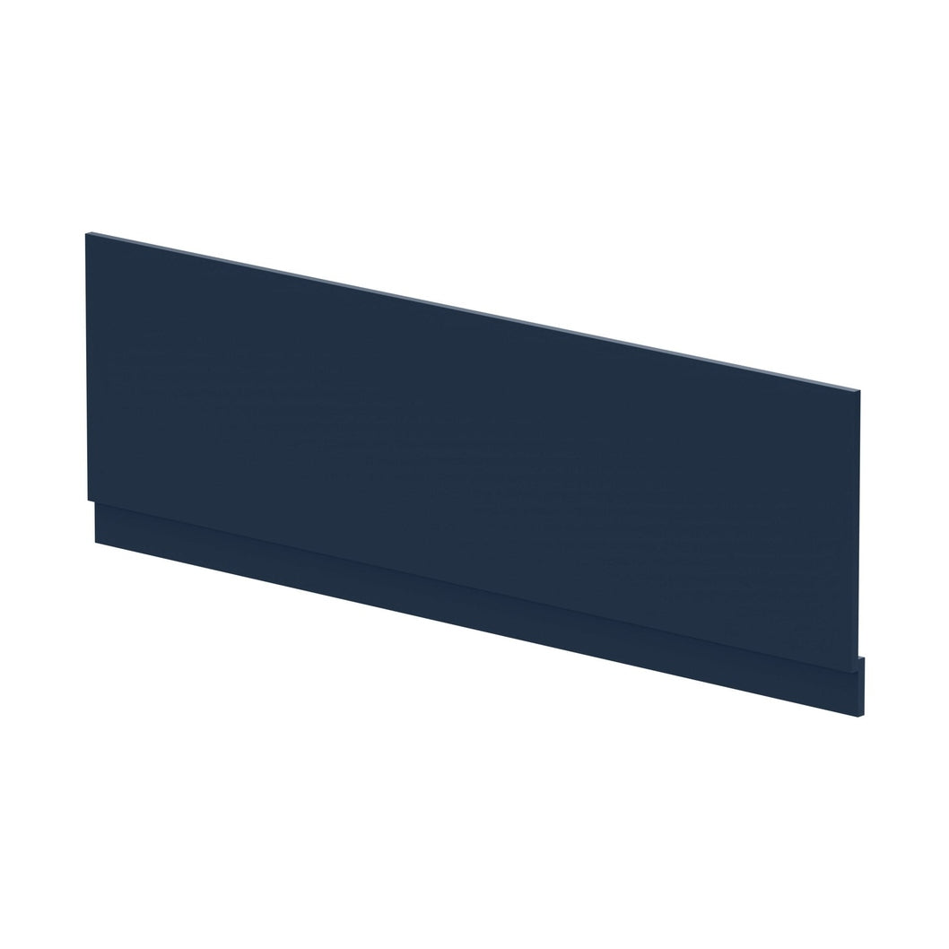 Nuie Bath Panels 1700mm Bath Front Panel Contemporary Midnight Blue MDF Painted Matt 560x1695x36mm - JJ Building Materials