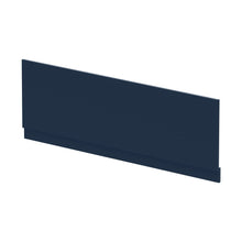 Nuie Bath Panels 1700mm Bath Front Panel Contemporary Midnight Blue MDF Painted Matt 560x1695x36mm - JJ Building Materials