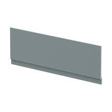 Nuie Bath Panels 1700mm Bath Front Panel & Plinth Contemporary Coastal Grey MFC Smooth Matt 560x1695x36mm - JJ Building Materials