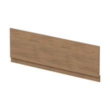 Nuie Bath Panels 1800mm Bath Front Panel Contemporary Antique Oak MFC Textured Woodgrain 560x1795x36mm - JJ Building Materials
