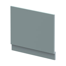 Nuie Bath Panels 700mm Bath End Panel & Plinth Contemporary Coastal Grey MFC Smooth Matt 560x680x36mm - JJ Building Materials