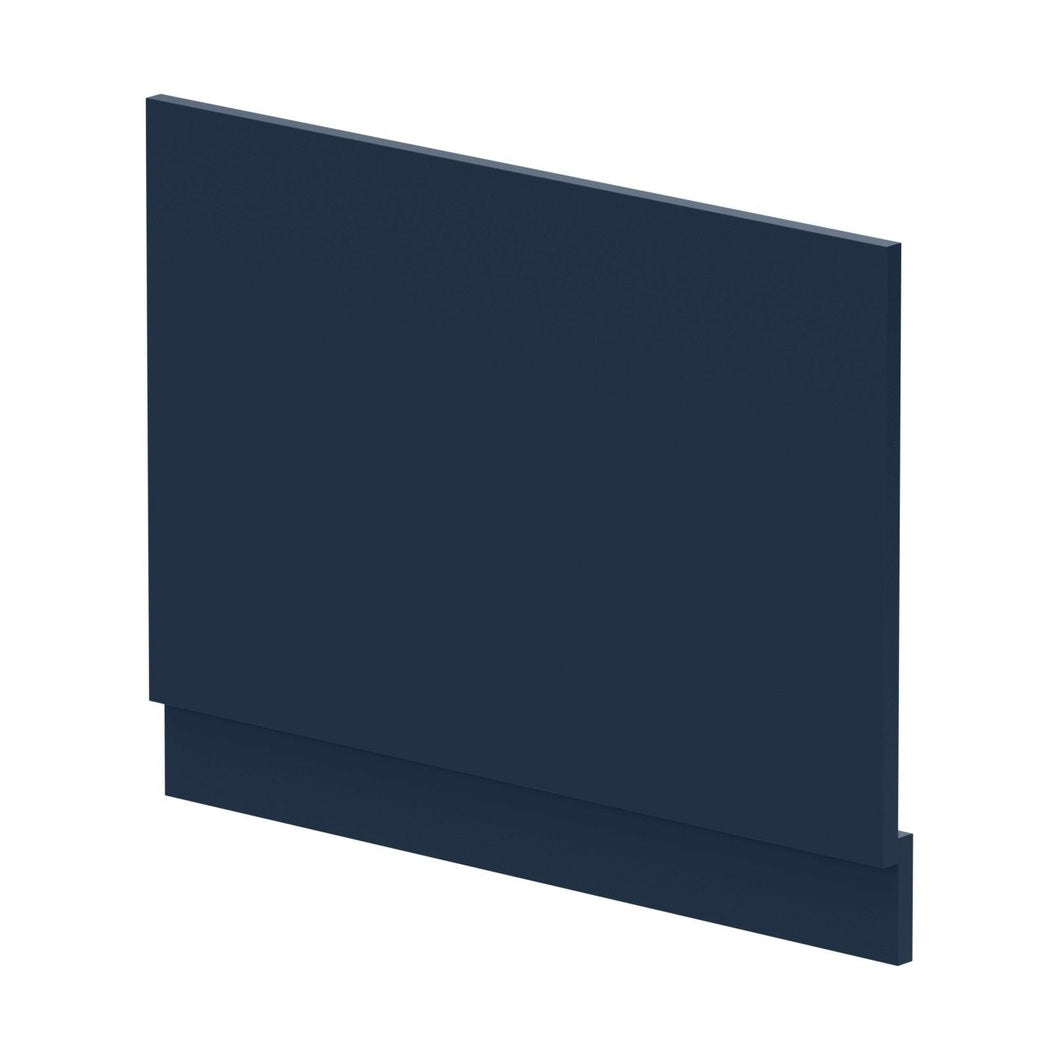 Nuie Bath Panels 750mm Bath End Panel Contemporary Midnight Blue MDF Painted Matt 560x730x36mm - JJ Building Materials
