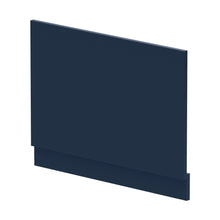 Nuie Bath Panels 750mm Bath End Panel Contemporary Midnight Blue MDF Painted Matt 560x730x36mm - JJ Building Materials