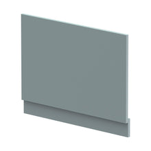 Nuie Bath Panels 750mm Bath End Panel & Plinth Contemporary Coastal Grey MFC Smooth Matt 560x730x36mm - JJ Building Materials