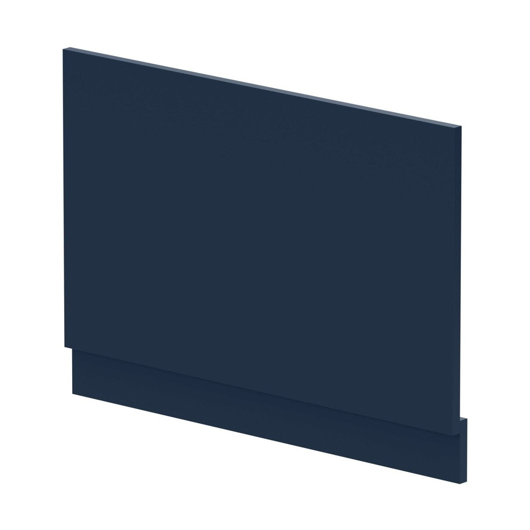Nuie Bath Panels 800mm Bath End Panel Contemporary Midnight Blue MDF Painted Matt 560x780x36mm - JJ Building Materials