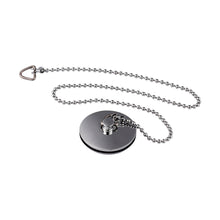 Nuie Bath Wastes And Extras Bath Plug And Chain Contemporary Chrome Brass 42x42x17mm - JJ Building Materials