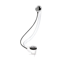 Nuie Bath Wastes And Extras Pop Up Bath Waste Contemporary Chrome Brass 381x76x76mm - JJ Building Materials
