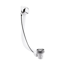 Nuie Bath Wastes And Extras Pop Up Bath Waste Contemporary Chrome Brass 88x76x76mm - JJ Building Materials