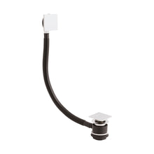 Nuie Bath Wastes And Extras Push Button Bath Waste Contemporary Chrome Brass 70x70x94mm - JJ Building Materials