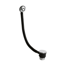 Nuie Bath Wastes And Extras Push Button Bath Waste Contemporary Chrome Brass ABS 80x70x70mm - JJ Building Materials