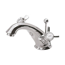 Nuie Beaumont Luxury Mono Basin Mixer Traditional Chrome Brass 112x62x197mm - JJ Building Materials
