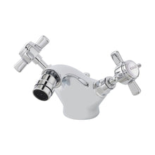 Nuie Beaumont Luxury Mono Bidet Mixer Traditional Chrome Brass 95x50x135mm - JJ Building Materials