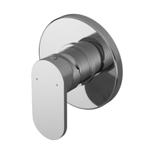 Nuie Binsey Manual Shower Valve Contemporary Chrome Brass ABS 110x110x113mm - JJ Building Materials