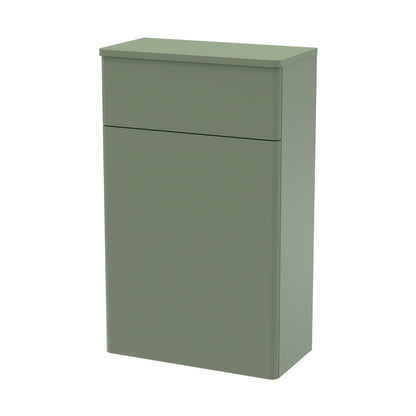 Nuie Classique 500mm Wc Unit Traditional Satin Green MFC Painted Matt 818x500x253mm - JJ Building Materials