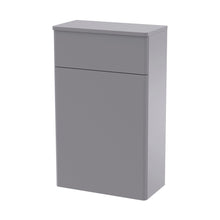 Nuie Classique 500mm Wc Unit Traditional Satin Grey MFC Painted Matt 818x500x253mm - JJ Building Materials