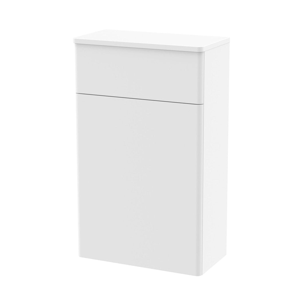 Nuie Classique 500mm Wc Unit Traditional Satin White MFC Painted Matt 818x500x253mm - JJ Building Materials