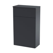 Nuie Classique 500mm Wc Unit Traditional Soft Black MFC Painted Matt 818x500x253mm - JJ Building Materials