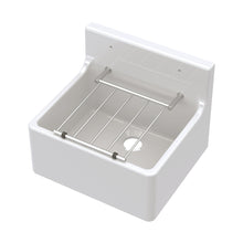 Nuie Cleaner Sink 455x362x396 Traditional White Fireclay 362x455x396mm - JJ Building Materials