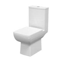 Nuie Cleo Compact Pan & Cistern Contemporary White Vitreous China 800x363x615mm - JJ Building Materials